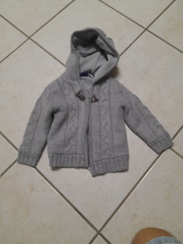 Maglia giubbino bimbo