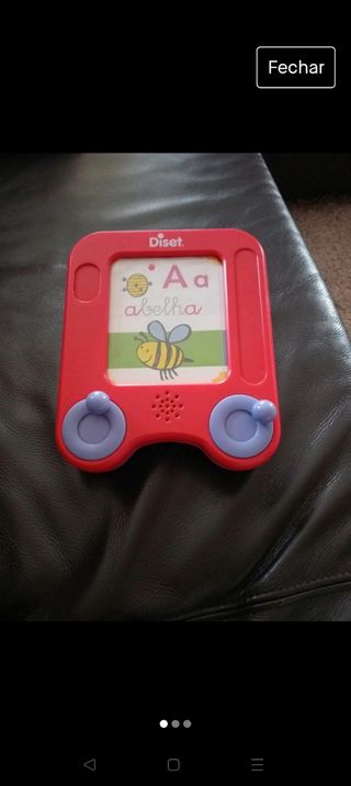 Jogo para aprender letras e desenhar