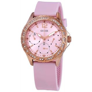 RELOJ GUESS ROSADO CORREA SILICONA