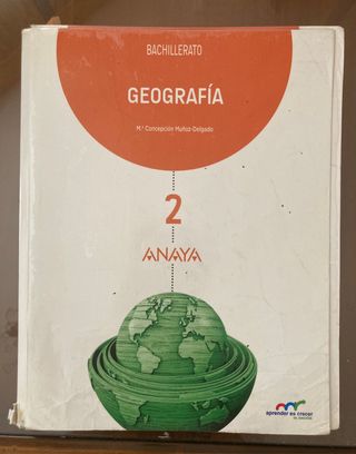 libro geografia 2 bachillerato