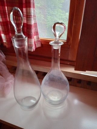 Bottiglie in vetro liscio 