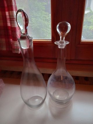 Bottiglie in vetro liscio 