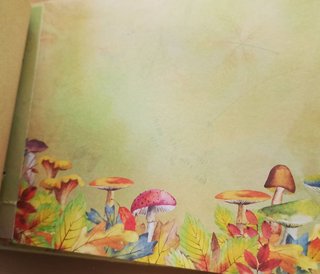 Álbum Otoño y libreta hechos a mano