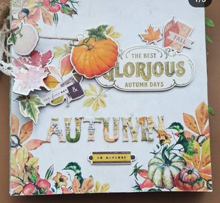 Álbum Otoño y libreta hechos a mano
