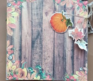 Álbum Otoño y libreta hechos a mano