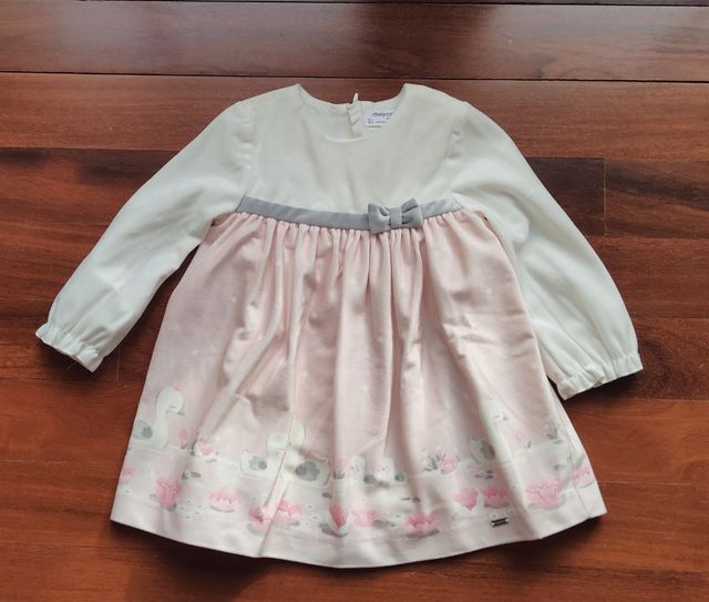 Vestido Mayoral bebé 12m
