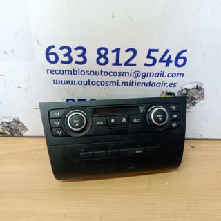 MANDO CLIMATIZADOR BMW SERIE 1 E87 120 D AÑO 2007