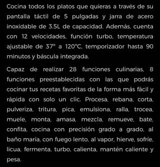 Robot de cocina Taurus de 2022