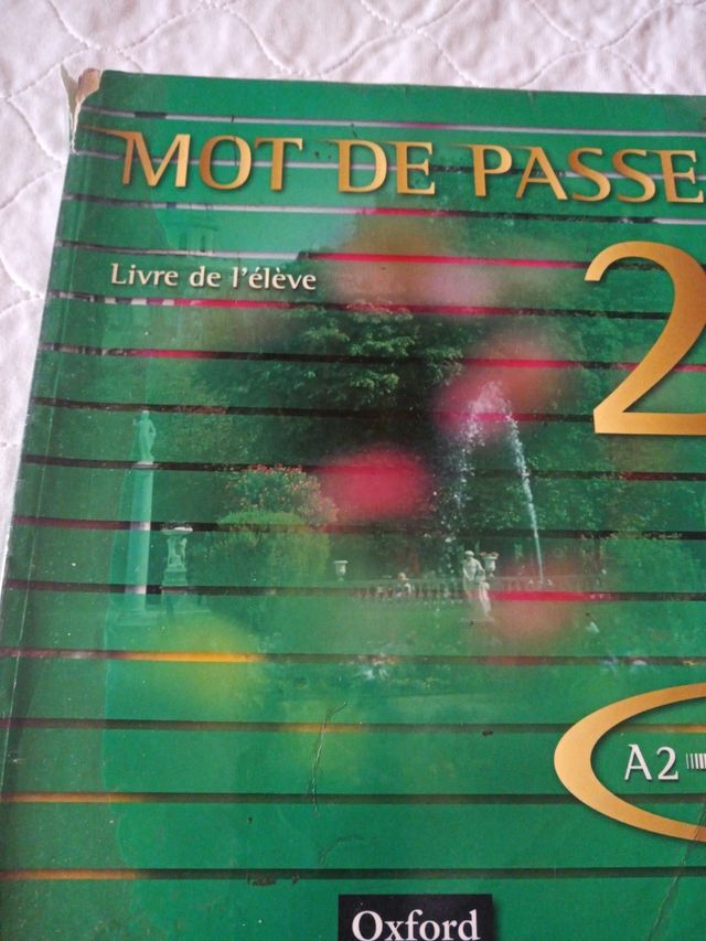 LIBRO DE FRANCÉS MOT DE PASSE 2 BACHILLERATO