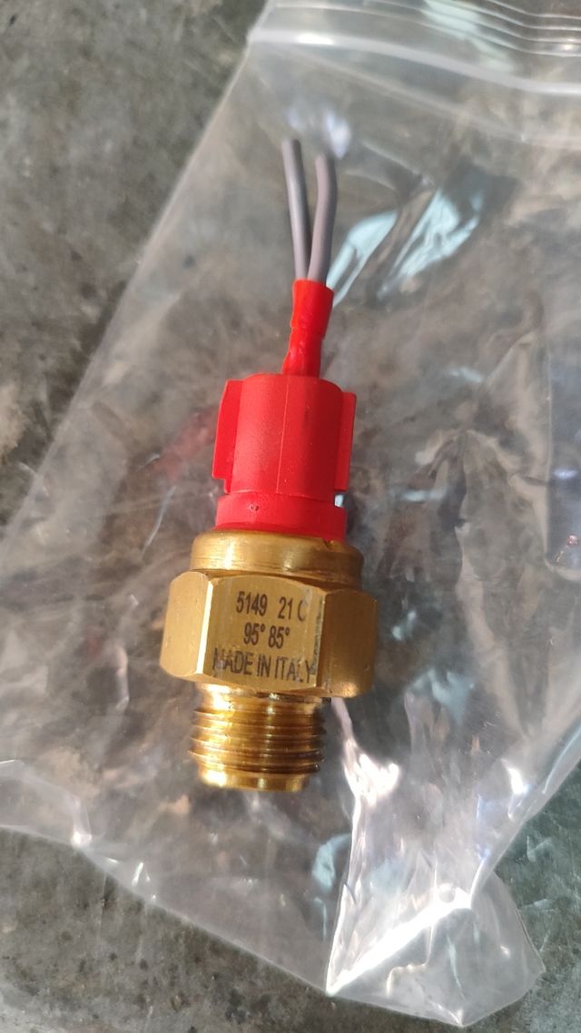 Termocontacto 95° a 85° M16x1,5