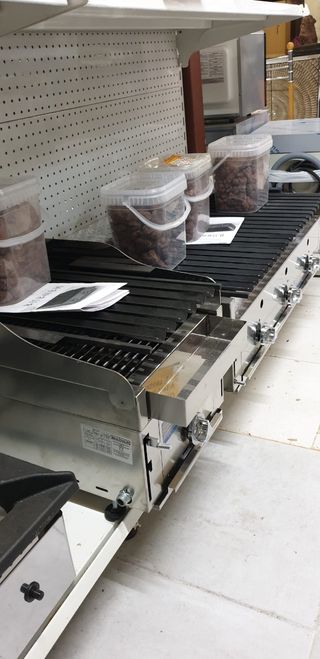 Barbacoa a gas profesional