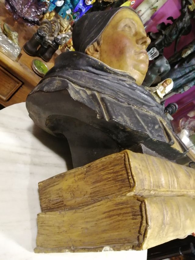 Antico busto di San Tommaso d'Aquino