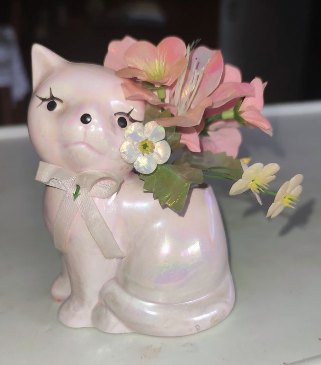 CABALLITO,GATITO,CESTITA CISNE Y PELOTA ACERO