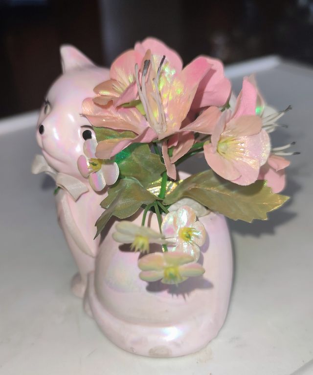 CABALLITO,GATITO,CESTITA CISNE Y PELOTA ACERO