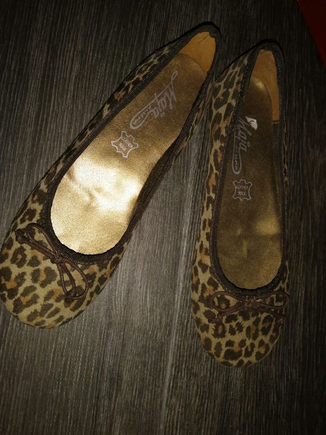 Bailarinas de estampado leopardo nuevas