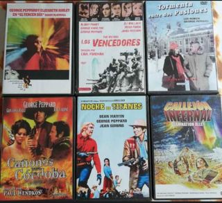DVDs de George Peppard descatalogados,