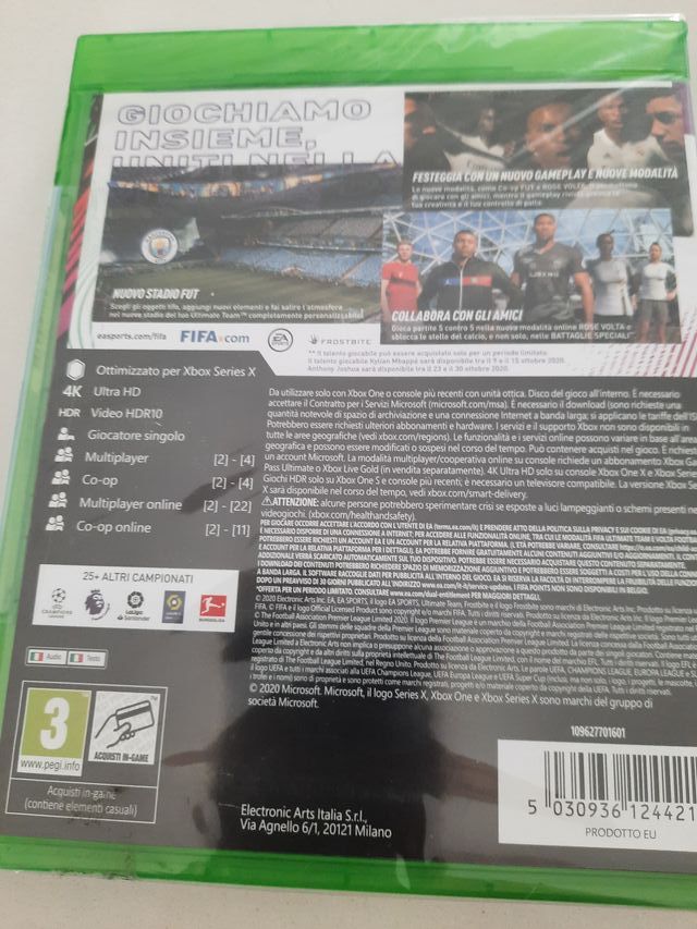 fifa 21 xbox NUOVO