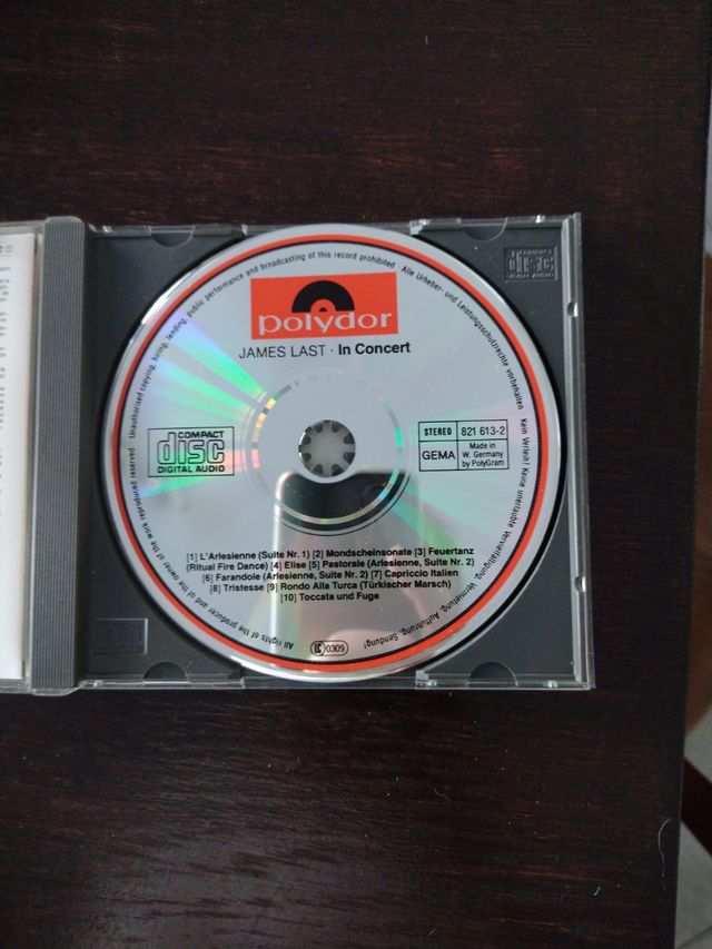 CD musica classica James last in concert