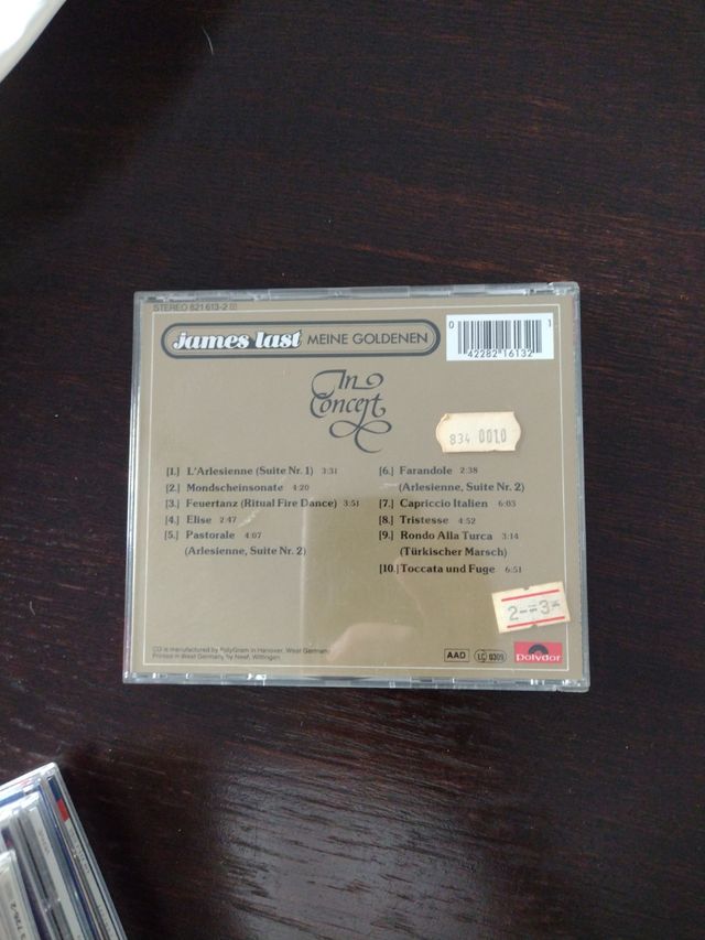 CD musica classica James last in concert