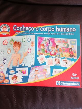 Jogo e puzzels Conheço o corpo humano