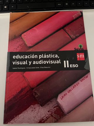 libro de educación plástica,visual y audiovisual 