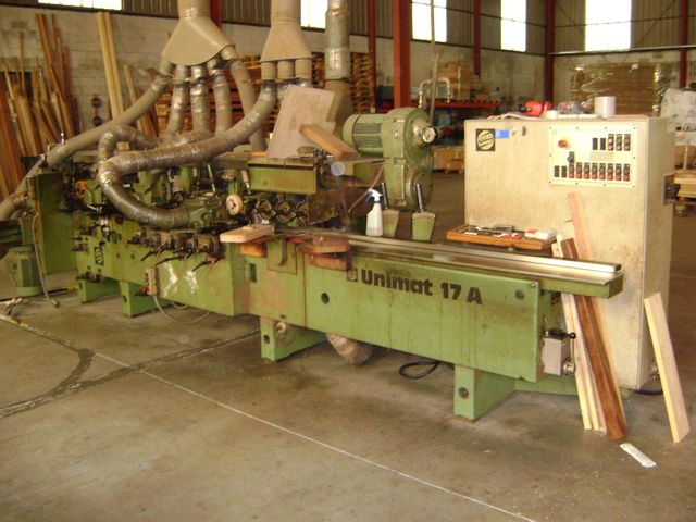 MOLDURERA WEINIG UNIMAT 17-A 8 ejes