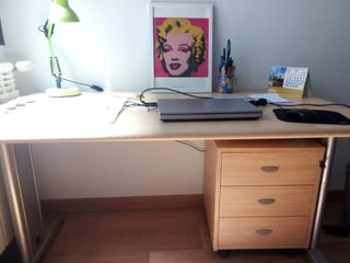 Mesa oficina y cajonera