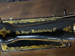 maquina coser Singer vintage decoracion