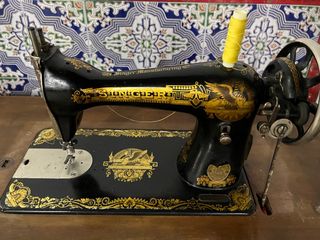 maquina coser Singer vintage decoracion