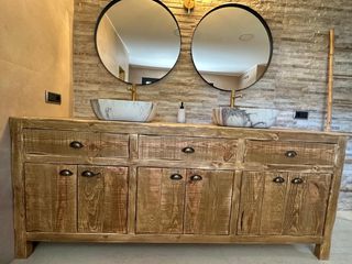Mueble de Baño Wabi Sabi Madera flandes