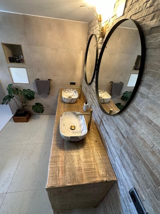 Mueble de Baño Wabi Sabi Madera flandes