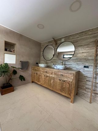 Mueble de Baño Wabi Sabi Madera flandes