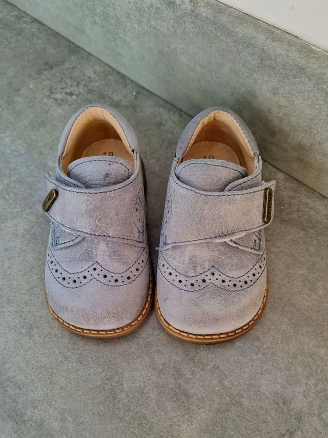 Zapatos niño bebé número 19 color azul