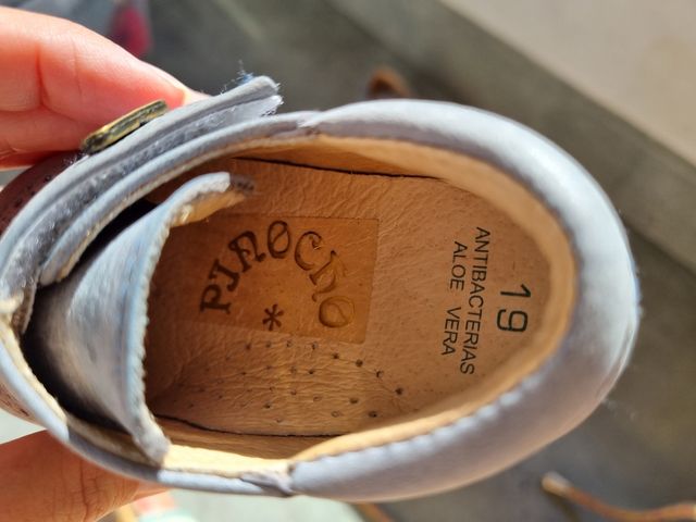 Zapatos niño bebé número 19 color azul