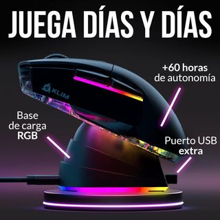 Ratón inalámbrico RGB nuevo
