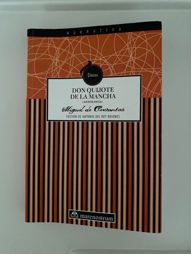 Libro “Don Quijote de la Mancha”