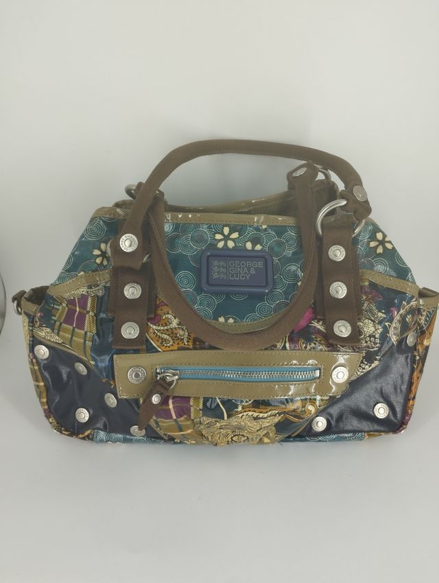 Bolso flores estampado auténtico George Gina&Lucy