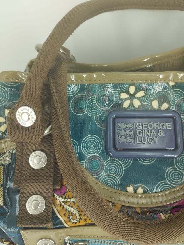 Bolso flores estampado auténtico George Gina&Lucy