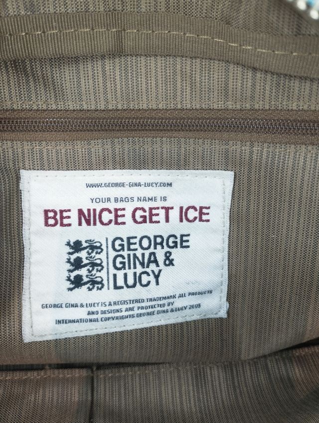 Bolso flores estampado auténtico George Gina&Lucy