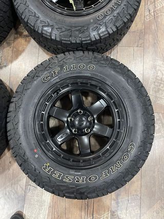 Set 5 Llantas Fuel Block 18x9 5x127 ET-12