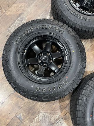 Set 5 Llantas Fuel Block 18x9 5x127 ET-12