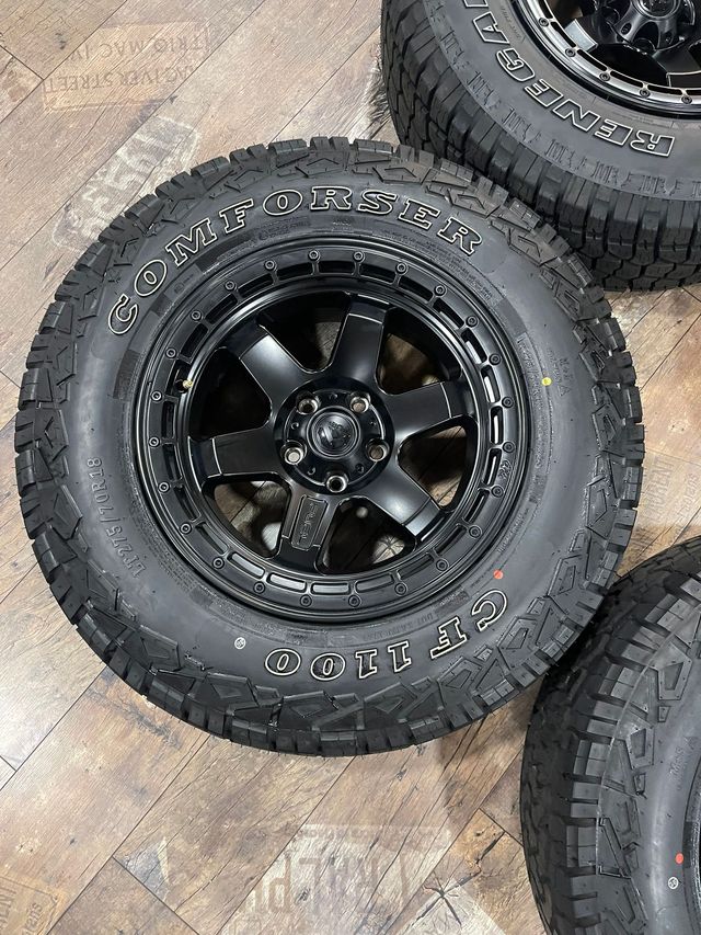 Set 5 Llantas Fuel Block 18x9 5x127 ET-12