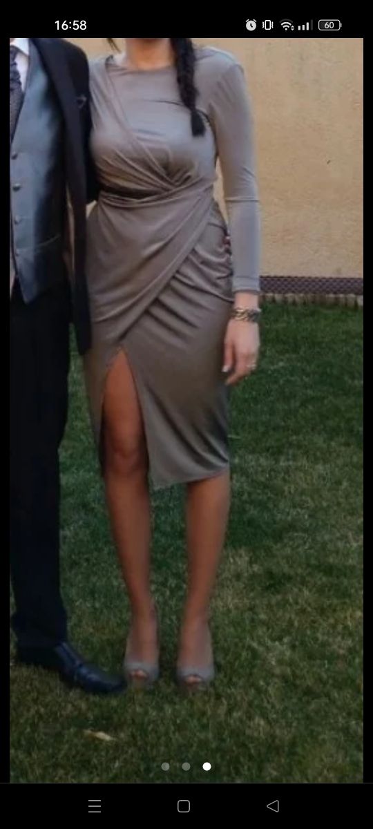 Vestido invitada boda invierno