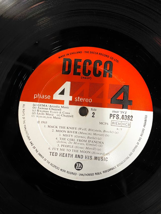  Ted Heath & His Music – Fever! VINILE