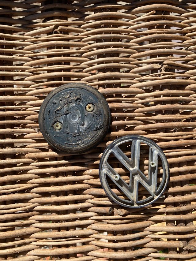 Símbolos y logotipos Volkswagen Polo 6n1, capó, bolsa