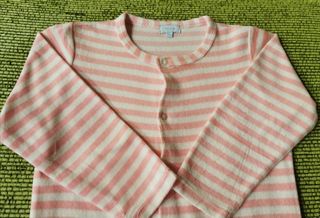 PIJAMA DE INVIERNO DE LISTAS PARA NIÑA