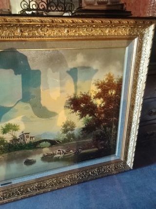 CUADRO PINTADO LIENZO