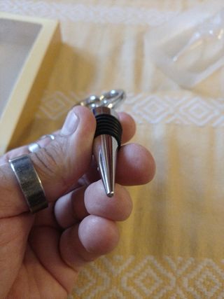 Tappo bomboniera in acciaio inox 