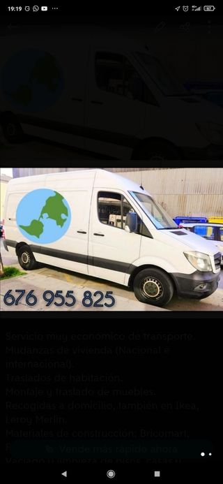 Servicio de transportes y mudanzas económico