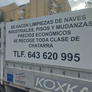 Portes , recogidas y limpiezas